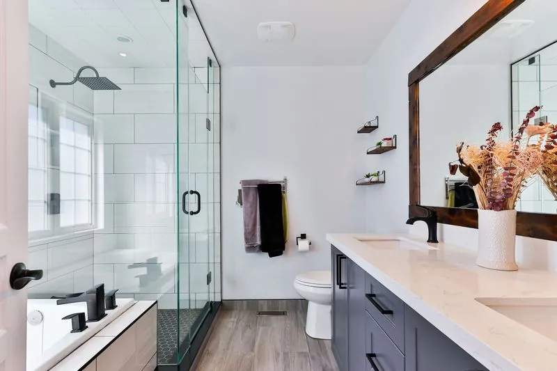 Bathroom plumbing by QPS