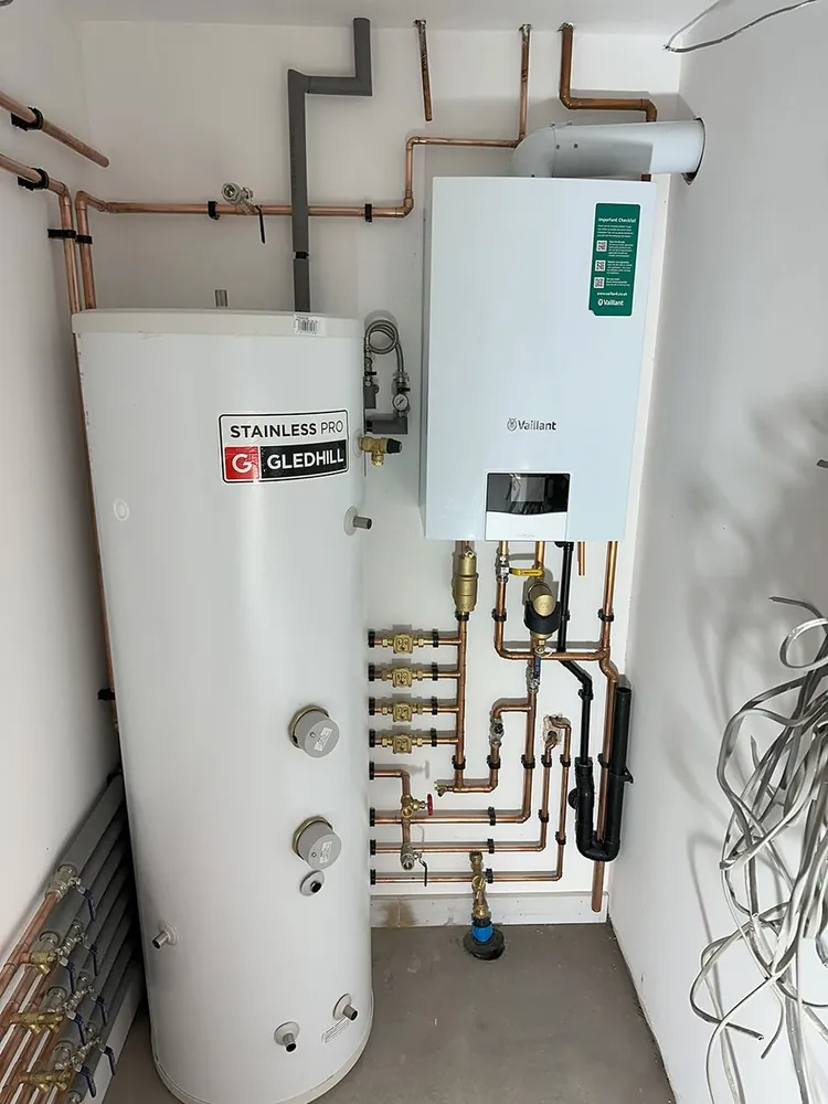 Vaillant boiler installation