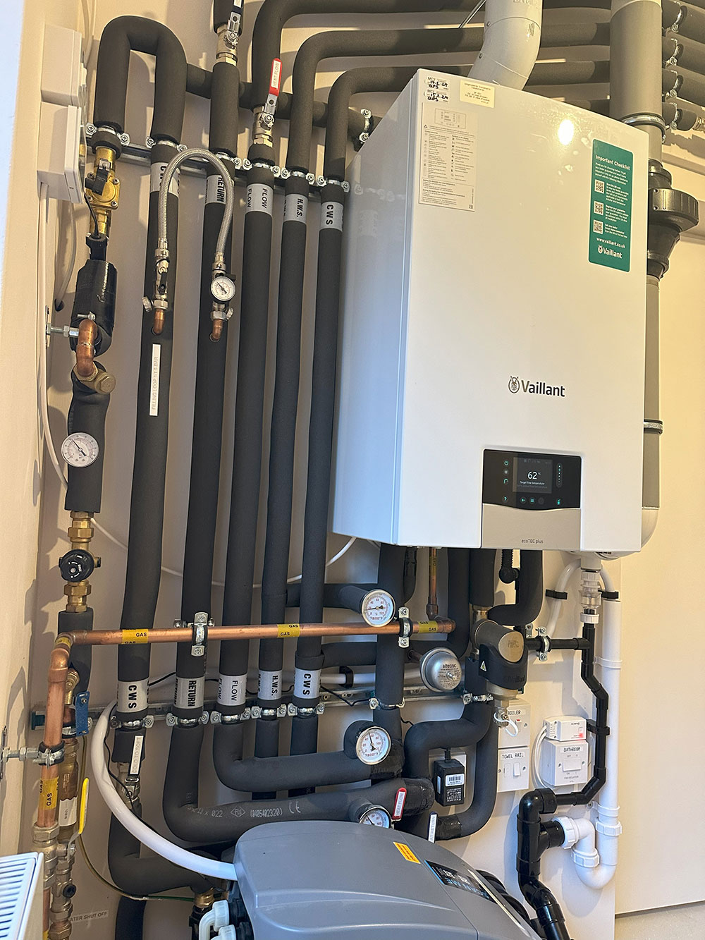 Boiler installation