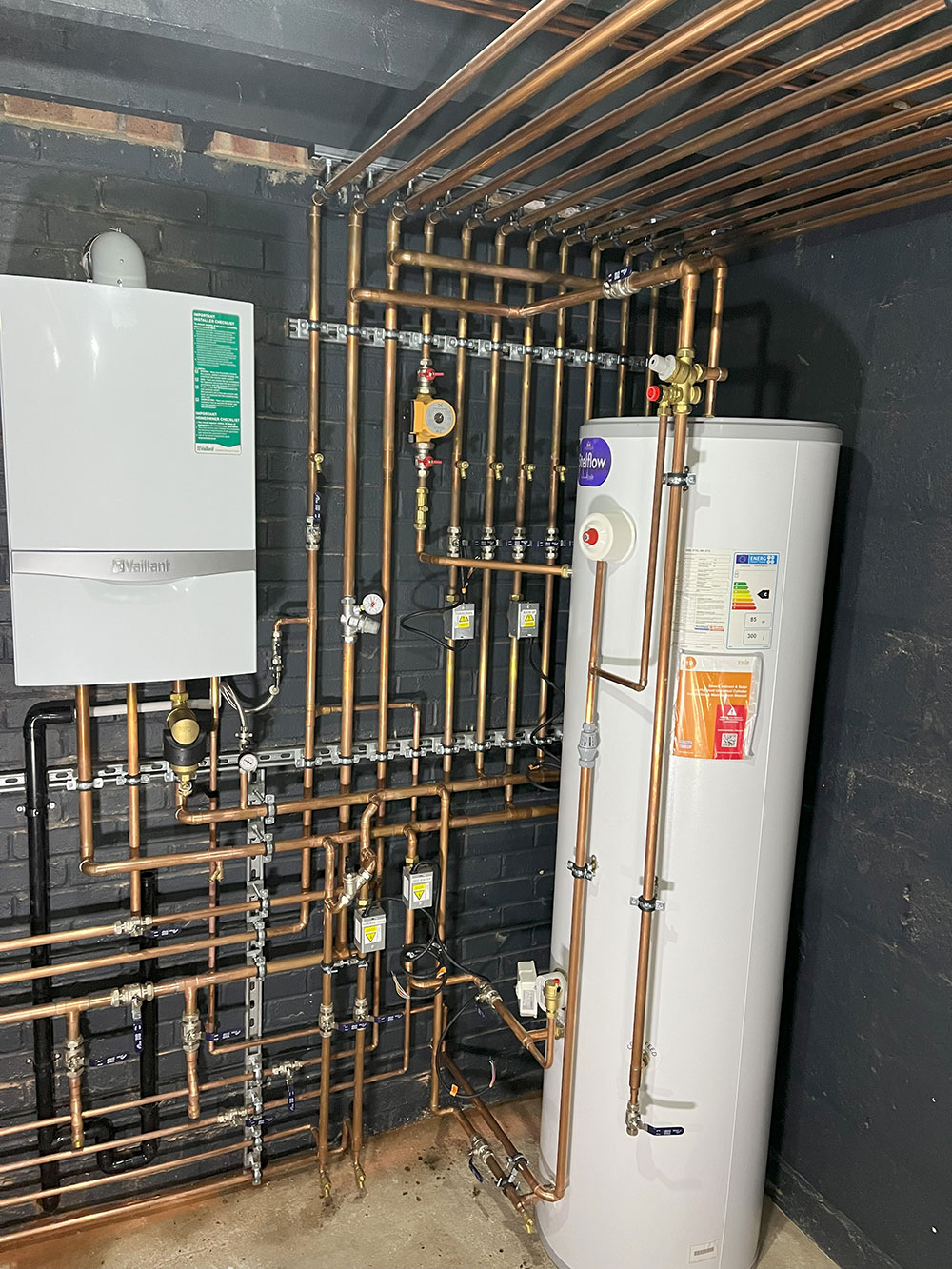 Boiler installation
