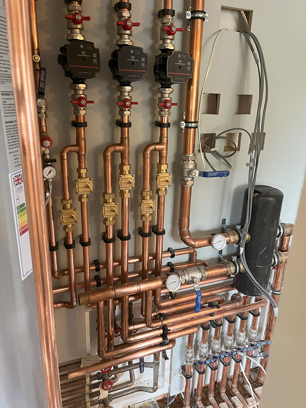 Boiler installation
