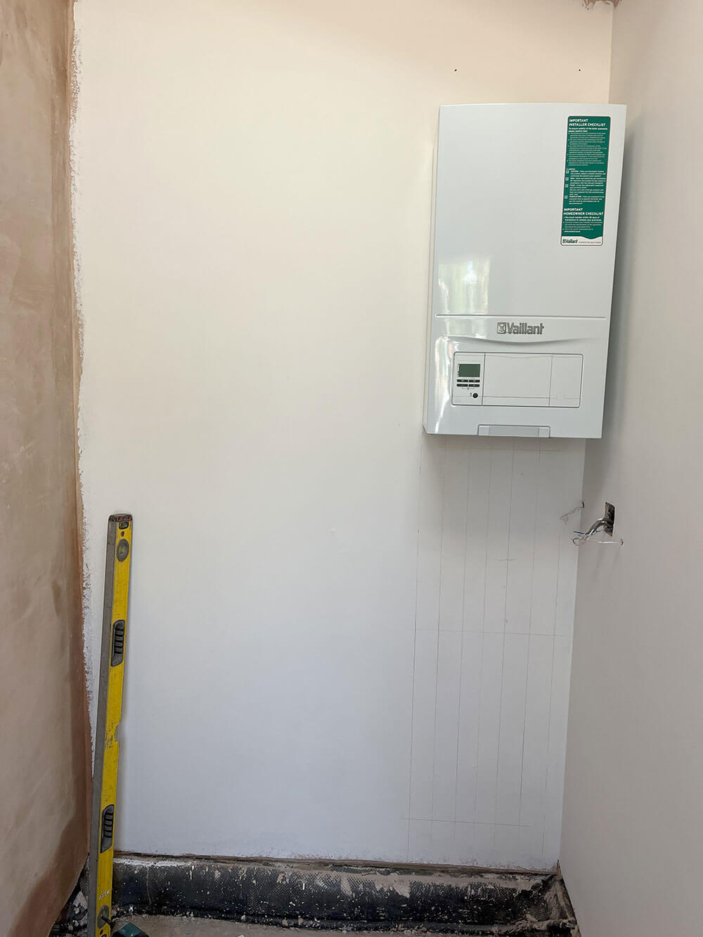 New build plumbing