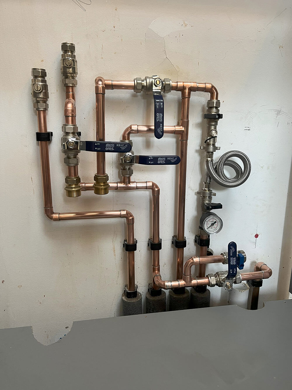 New build plumbing