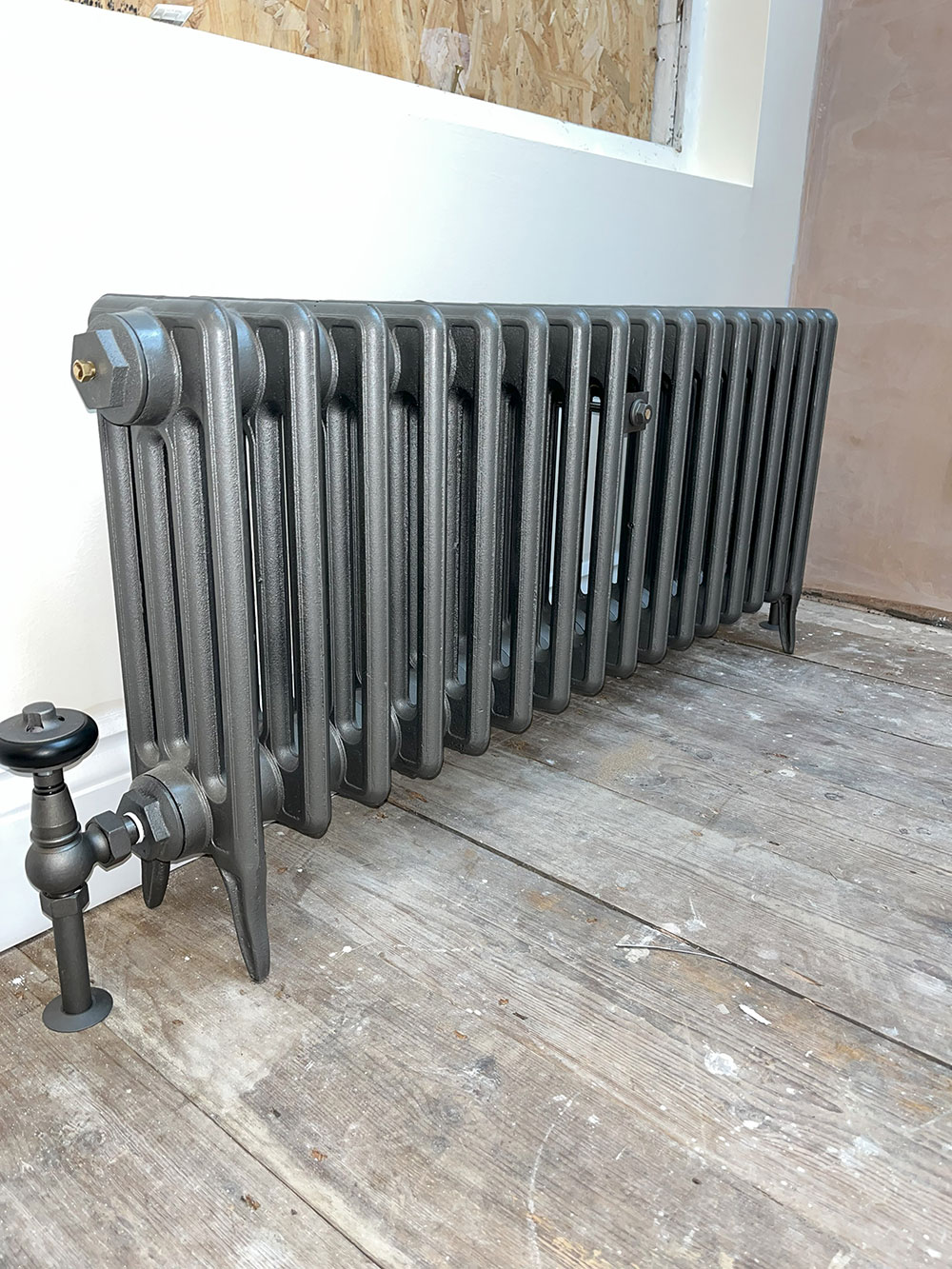Radiator installation