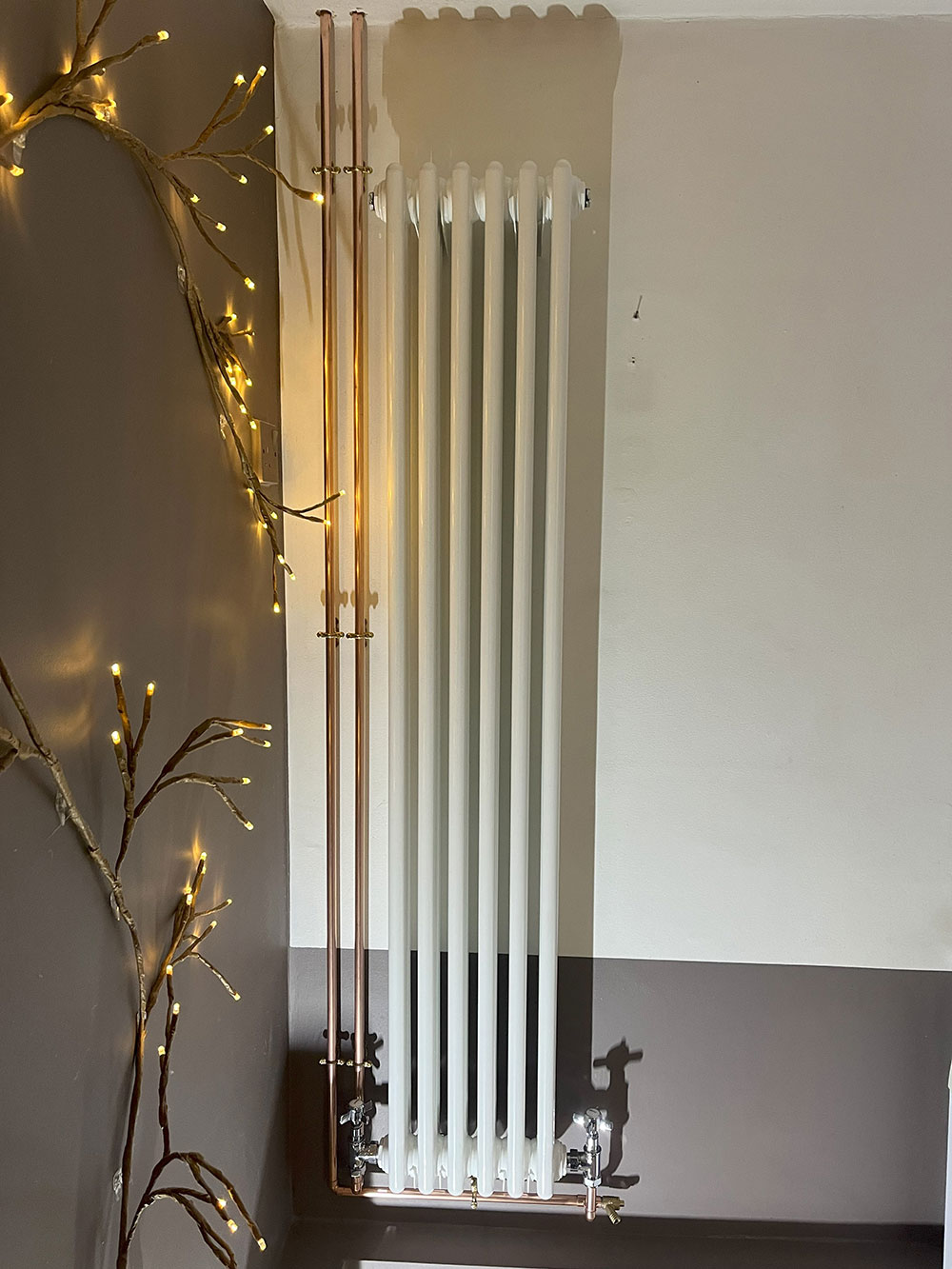 Radiator installation