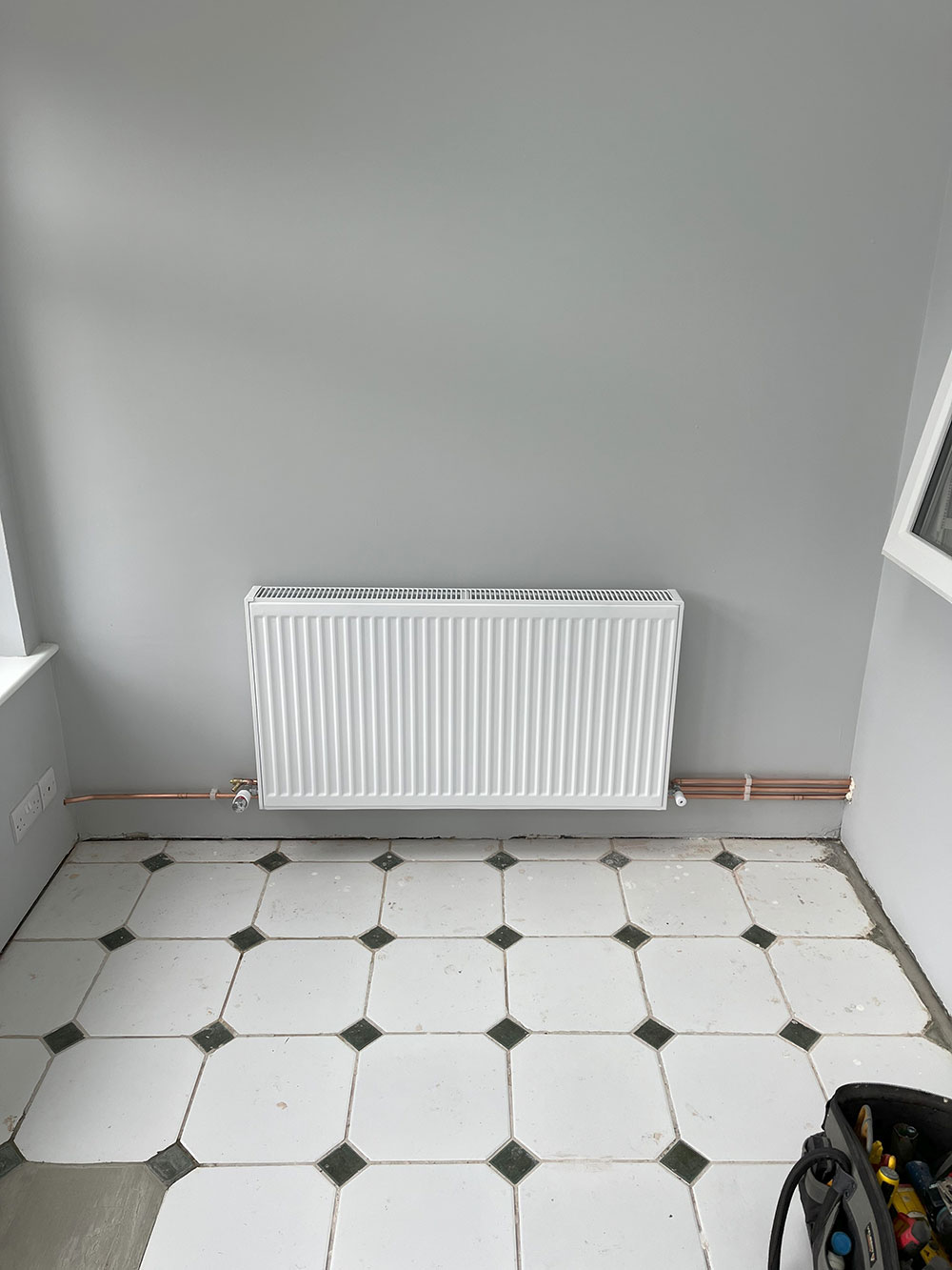 Radiator installation