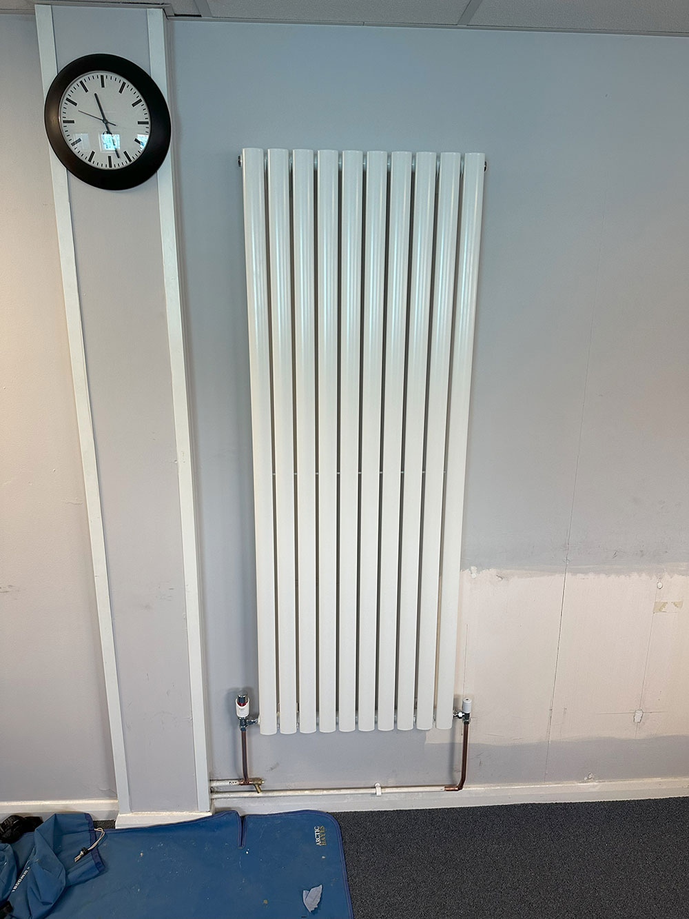 Radiator installation